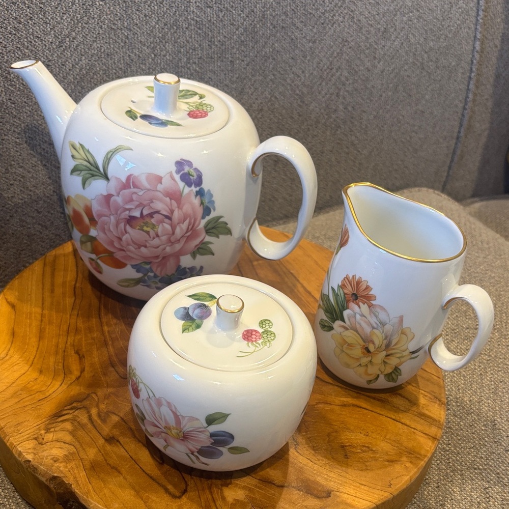 Royal Worcester White Porcelain Pershore Teacup - Marked Base
